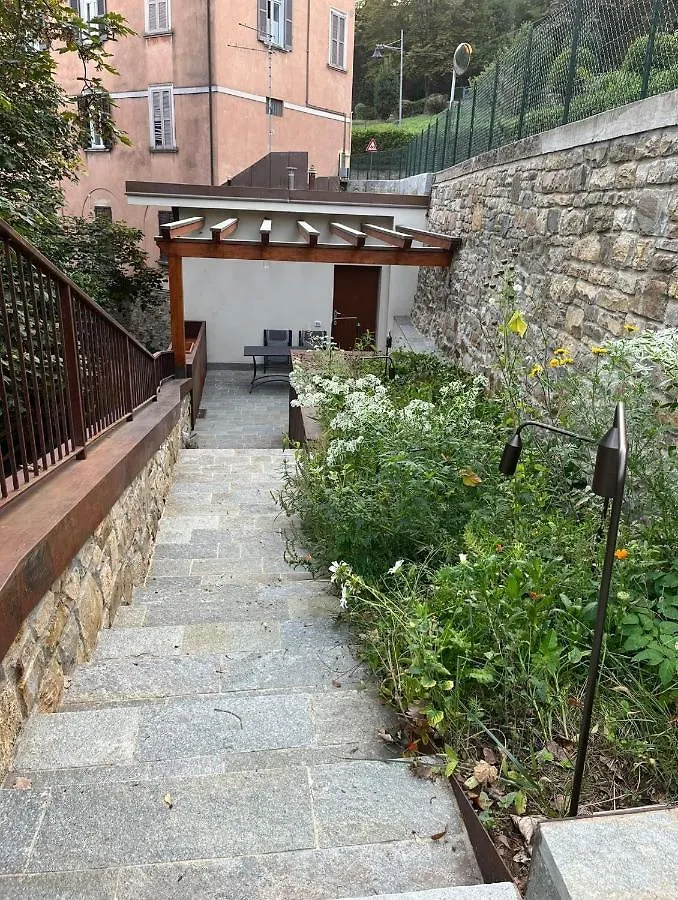 Verde Rame In Citta' Alta Con Garage Charme E Relax Apartment Bergamo
